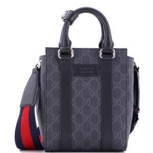 Gucci Convertible Web Open Tote Gg #202777G11B